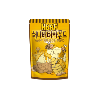 韓國 HBAF 蜂蜜奶油杏仁